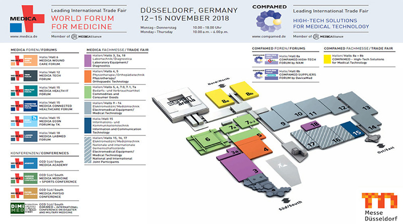 2018年德国杜塞尔多夫国际医疗展MEDICA